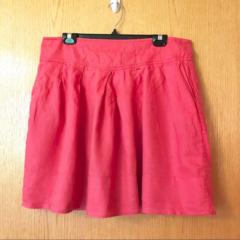 Vintage banana republic coral skirt 14
